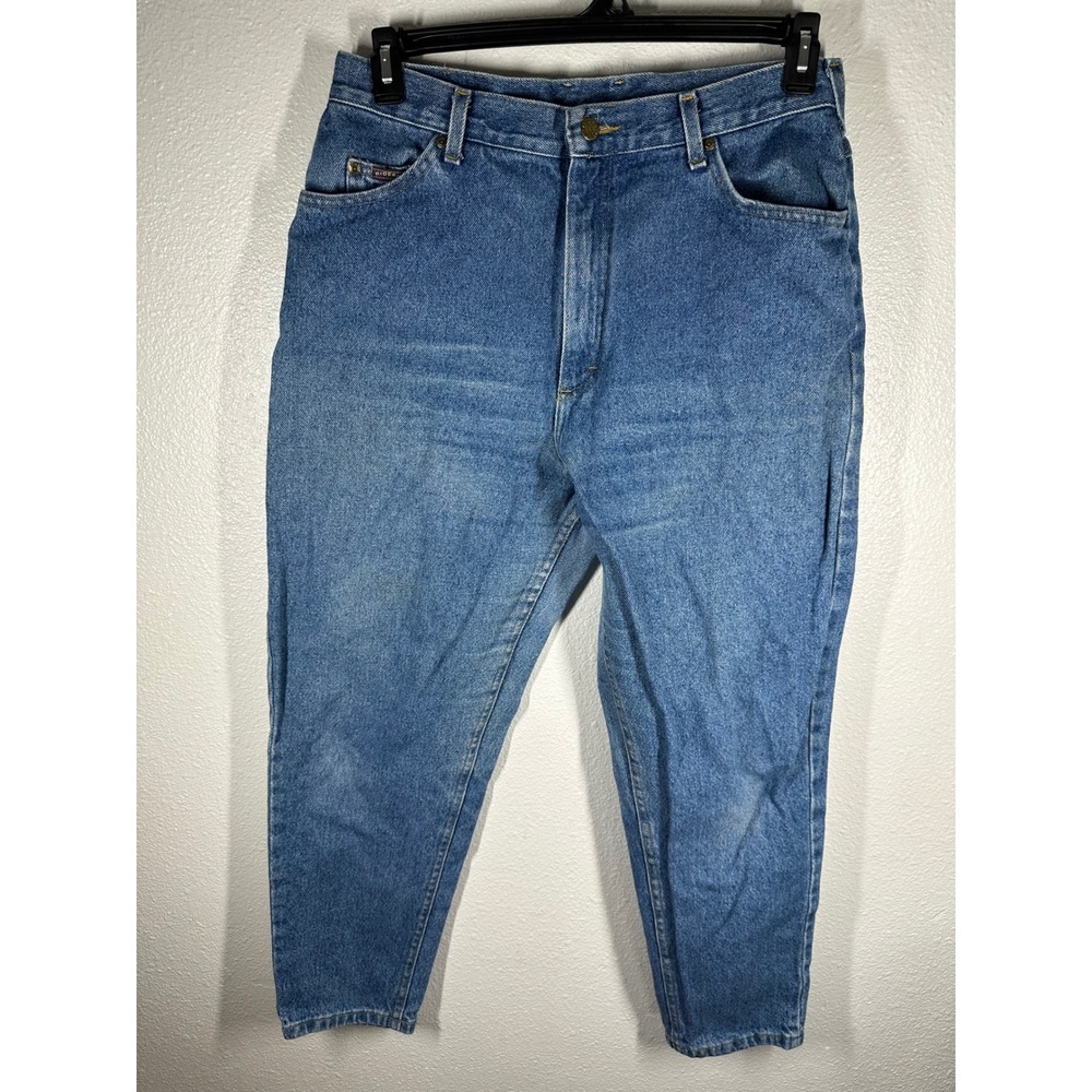 Riders Jeans Women 16 PET Blue Denim Mom High Rise Tapered Leg Vintage Regular